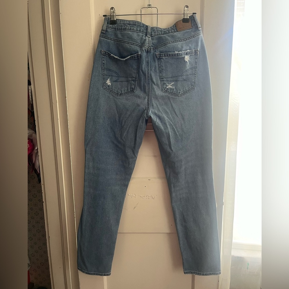 women’s size 4 american eagle “real good” mom jeans